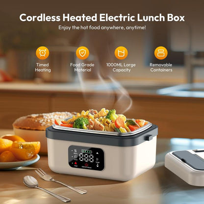 Jeanket Rechargeable & Portable Self-Heating Lunch Box