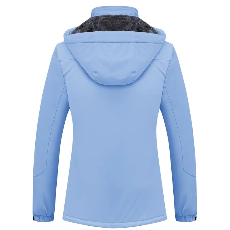 Velvaflow Women's Fleece Lined Warm Winter Jacket