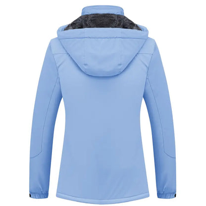 Velvaflow Women's Fleece Lined Warm Winter Jacket