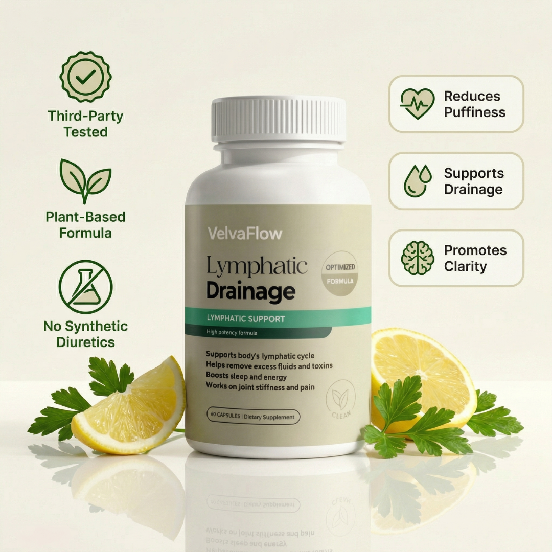 Lymphatic Drainage Formula by VelvaFlow™