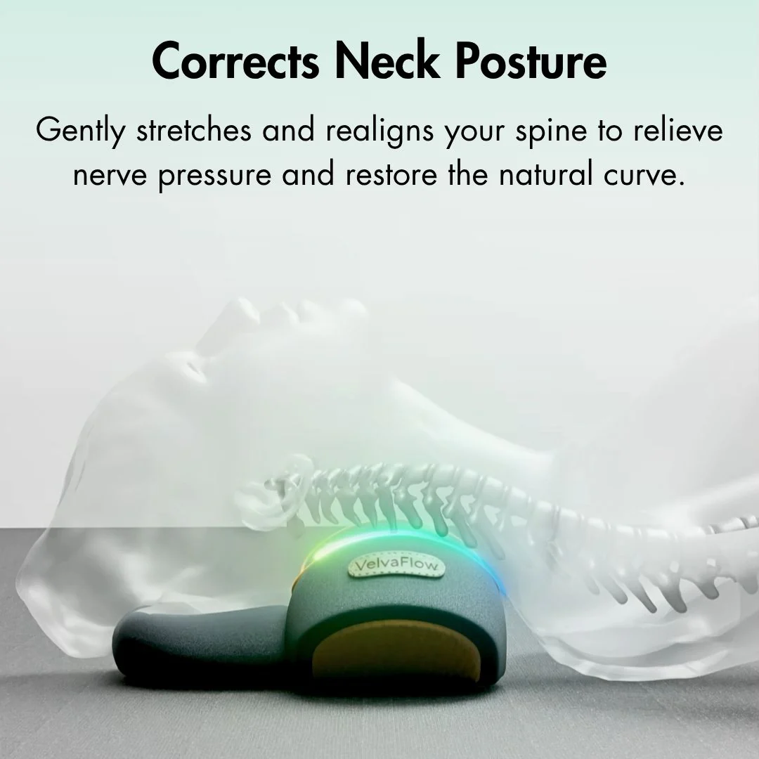 VelvaFlow™ 3-in-1 Alignment Pillow