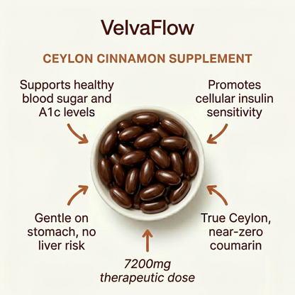 Ceylon Cinnamon - Clinically Studied Blood Sugar Support Before You Need Medication