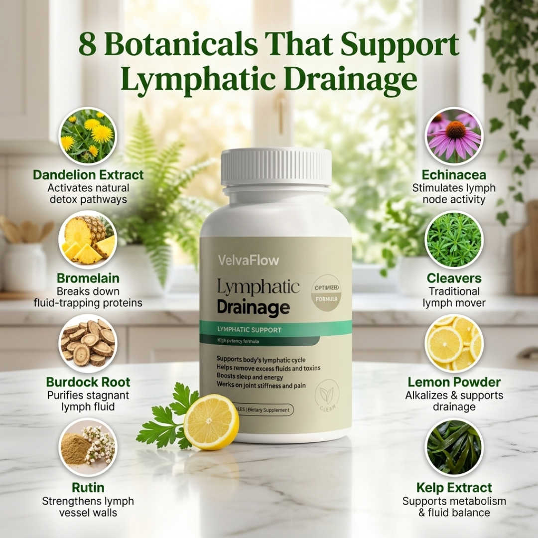Lymphatic Drainage Formula by VelvaFlow™