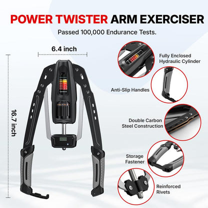 Jeanket Hydraulic Arm Trainer with Counter