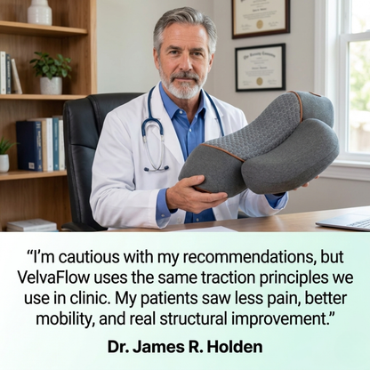 VelvaFlow™ 3-in-1 Alignment Pillow
