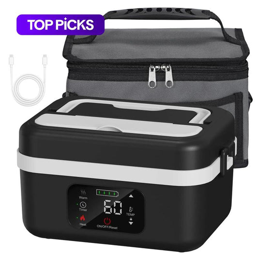 Jeanket Rechargeable & Portable Self-Heating Lunch Box