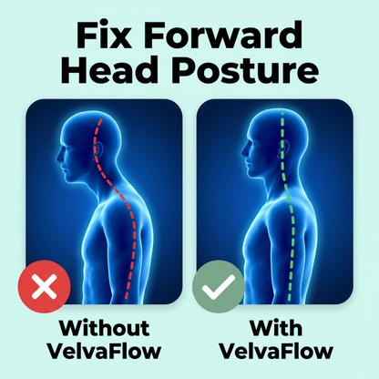VelvaFlow™ 3-in-1 Alignment Pillow