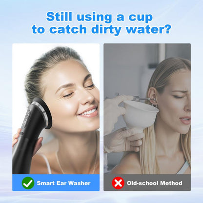 Jeanket Upgraded 2-in-1 Ear Wax Removal Kit with Built-in Waste Tank