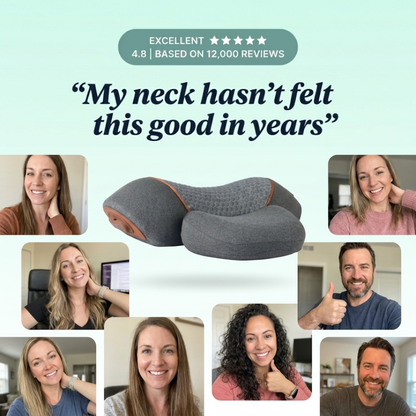 VelvaFlow™ 3-in-1 Alignment Pillow