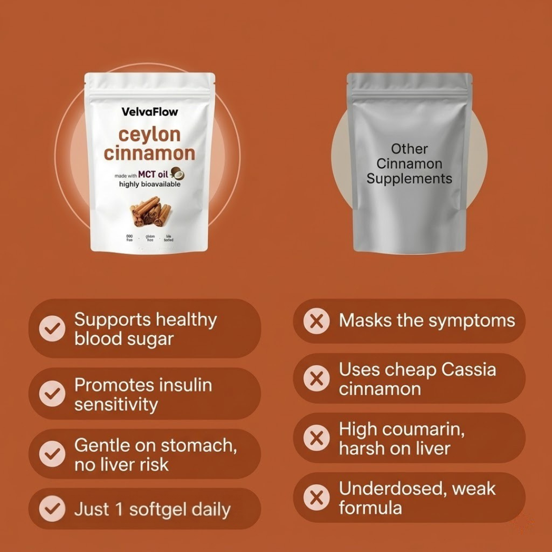 Ceylon Cinnamon - Clinically Studied Blood Sugar Support Before You Need Medication