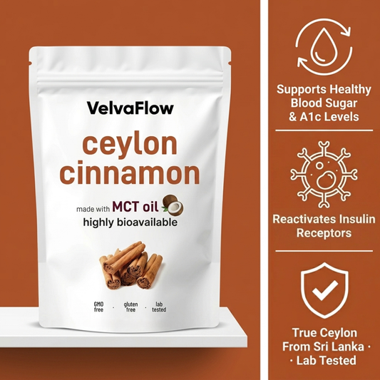 Ceylon Cinnamon - Clinically Studied Blood Sugar Support Before You Need Medication
